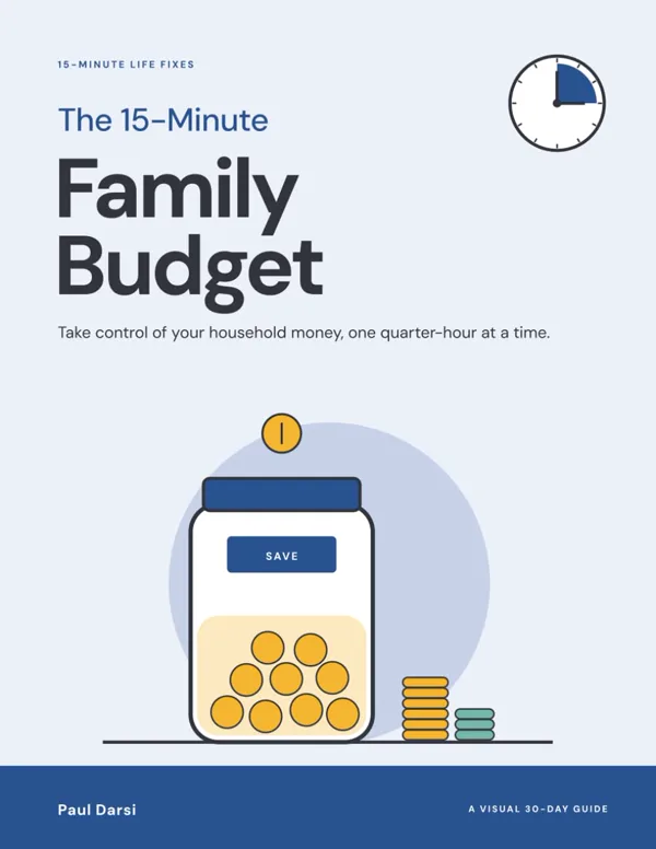 The 15-Minute Family Budget: the cover.