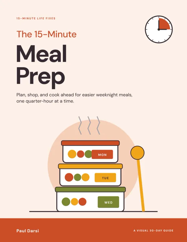 The 15-Minute Meal Prep: the cover.